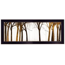 "In the Roots" By Marla Rae, Printed Wall Art, Ready To Hang Framed Poster, Black Frame